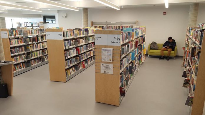 Of course, what's a library without books? (Photo: Jeannine Taylor / kawarthaNOW.com)