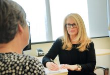 Located in downtown Peterborough, Adaptive Health Care Solutions comprises a team of health professionals who have come together to offer integrated health service from a single location, including a family medical practice, physiotherapy, kinesiology, massage therapy, foot care, naturopathy, and counselling. Pictured is Katherine McInnis, Director of Operations and a Clinical Social Worker whose counselling practice encompasses a whole person approach to mental health and well-being. (Photo: Adaptive Health Care Solutions)