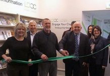 The Lindsay & District Chamber of Commerce celebrated the grand opening of its new office space at 180 Kent Street West in Lindsay on January 31, 2018. (Photo: Lindsay Chamber / Facebook)