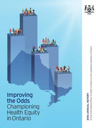 In his new annual report "Improving the Odds: Championing Health Equity in Ontario", Ontario's Chief Medical Officer of Health Dr. David Williams calls on all sectors to work collectively on community development in order to address the social, economic and environmental barriers to good health.