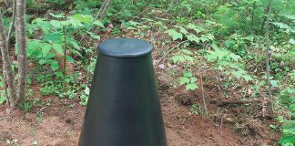 The Bardmatic Digester is a great waste management solution for households, designed to break down dog waste and organic kitchen waste including table scraps, citrus fruits, vegetable peelings, tealeaves, coffee grounds, and eggshells along with things that you can't put in a backyard composter, such as meat and bones. (Photo: Techstar Plastics Inc.)