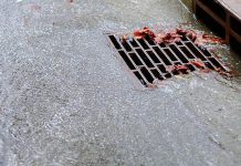 Clearing away snow and ice from around the drain will prevent flooding from happening when there is a rise in the temperature. This is particularly important during a thaw or come spring when one of the main causes of localized flooding is a blocked storm drain.
