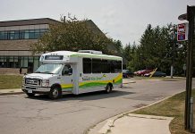 The City of Kawartha Lakes will be enhancing Lindsay Transit and LIMO over the next 10 years, including a new Sunday service, expanding an existing route and adding a new route, adding evening service, adding service to Bobcaygeon and Fenelon Falls, installing smart cards and bike racks on buses, and more. (Photo: City of Kawartha Lakes)