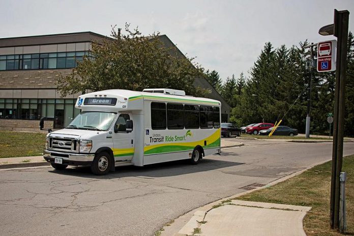 The City of Kawartha Lakes will be enhancing Lindsay Transit and LIMO over the next 10 years, including a new Sunday service, expanding an existing route and adding a new route, adding evening service, adding service to Bobcaygeon and Fenelon Falls, installing smart cards and bike racks on buses, and more. (Photo: City of Kawartha Lakes)
