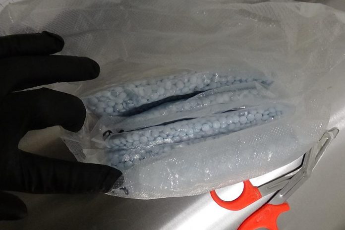 The Northumberland OPP Community Street Crime Unit are warning the public that similar pills containing fentanyl may be in circulation. (Photo: Northumberland OPP)