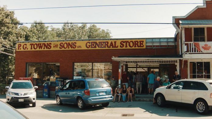 The original PG Towns and Sons General Store in Douro closed in September 2016 after 124 years of operation. 