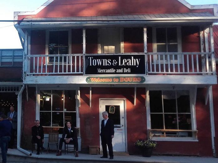 Towns and Leahy Mercantile and Deli, operated by Nancy Towns and Bernard and Lise Leahy, reopening in the historic building last year. (Photo: Towns and Leahy Mercantile and Deli / Facebook)