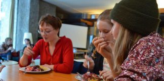 The Seasoned Spoon Café, Trent University's non-profit and cooperative vegetarian café at Champlaign College, celebrates its 15th anniversary with a full day of activities and food on March 9, 2018. (Photo courtesy of The Seasoned Spoon Café)