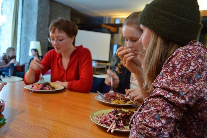The Seasoned Spoon Café, Trent University's non-profit and cooperative vegetarian café at Champlaign College, celebrates its 15th anniversary with a full day of activities and food on March 9, 2018. (Photo courtesy of The Seasoned Spoon Café)