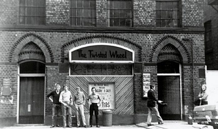 The Twisted Wheel is named after the nightclub in Manchester, England that was open from 1963 to 1971 and is considered the birthplace of the "northern soul" music and dance genre. (Photo: Mike Bird, 1970)