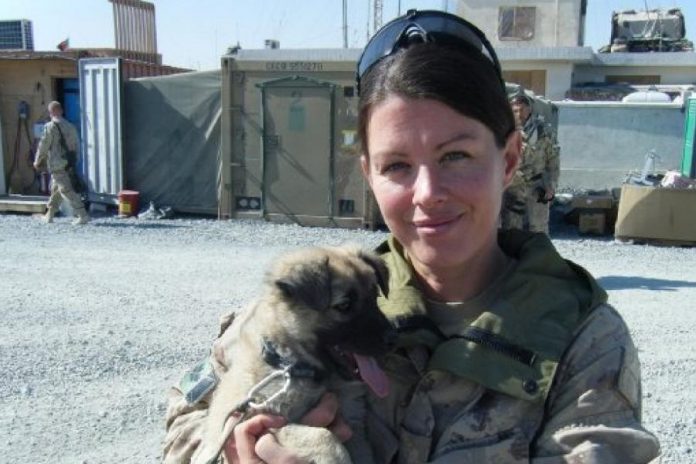 Prior to her spinal cord injury, Denise Hepburn worked as a combat medic for 13 years, including a tour in Afghanistan. (Photo courtesy of Denise Hepburn)