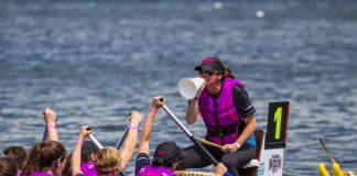 The 18th annual Peterborough's Dragon Boat Festival takes place on Saturday, June 9th at Del Crary Park in Peterborough. Registration is now open for the festival, which has new features for paddlers and visitors alike. (Photo: Peter Curley / Peterborough Clicks)