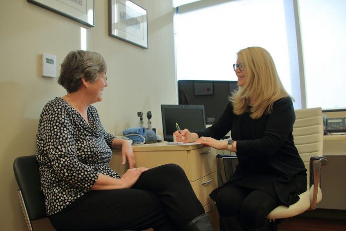 An increasing number of people are leaving work due to mental health problems, as they struggle to meet the demands of their work environment. Adaptive Health Care Solutions, the only clinic in the area that focuses on mental health work disability, can help employees who are facing those kinds of challenges. Katherine McInnis (right) is Director of Operations at Adaptive Health Care Solutions and a Clinical Social Worker whose counselling practice encompasses a whole-person approach to mental health and well-being. (Photo: Adaptive Health Care Solutions)
