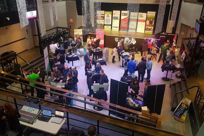 The  Bears' Lair Showcase event on  March 6, 2018 at The Venue in downtown Peterborough provided 20 semi-finalists with the opportunity to display their businesses to the public. (Photo: Bears' Lair)