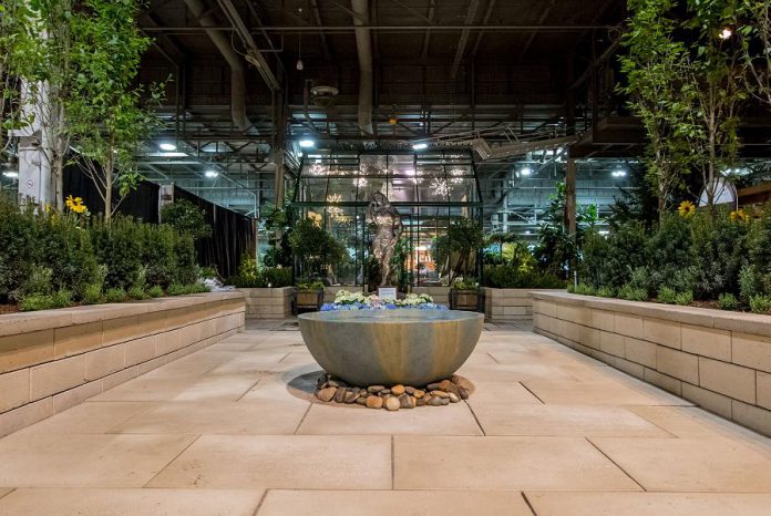 Gilstorf & Gray of Bobcaygeon was one of the partners that assisted Modern Landscape Designers in staging the award-winning "Midnight in Paris" garden at Canada Blooms 2018. (Photo: Modern Landscape Designers)