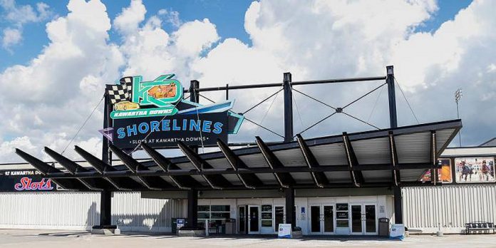 The Shorelines Slots generates 85 per cent of the revenue for Kawartha Downs, subsidizing its harness racing. The slots are moving to the new Shorelines Casino in Peterborough, leaving the financial viability of the racetrack in question. (Photo: Shorelines Casinos)