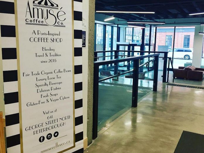 Amuse Coffee Co.'s pop-up location at VentureNorth. (Photo: Amuse Coffee Co. / Instagram)