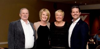 Trent Valley Honda founder Frank Mandeljc with his daughter and current owner Monika Carmichael, his wife Elfrieda, and his son and used car manager Frankie Mandeljc. (Photo: Trent Valley Honda)