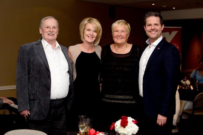 Trent Valley Honda founder Frank Mandeljc with his daughter and current owner Monika Carmichael, his wife Elfrieda, and his son and used car manager Frankie Mandeljc. (Photo: Trent Valley Honda)