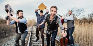 St. Patrick's Day falls on a Saturday this year, so there's lots of live music on March 17th to help you celebrate being Irish for a day. Local Celtic band Hunt the Hare (Jonathan Berlingeri, Frank Callaghan, Kane Miller, and Brendan Quigley) is performing at three venues on Saturday: McThirsty's Pint at 12 p.m. and The Social at 3 p.m. in downtown Peterborough and at The Canoe & Paddle in Lakefield at 8 p.m. (Photo: Hunt the Hare)