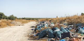 There have been two recent incidents involving large quantities of waste, containing hazardous materials, being illegally dumped on roads in the City of Kawartha Lakes. The city is encouraging residents to be on the lookout for illegal dumping and to report it to city officials and the police. (Photo: City of Kawartha Lakes)