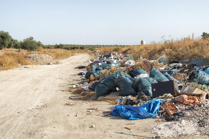 There have been two recent incidents involving large quantities of waste, containing hazardous materials, being illegally dumped on roads in the City of Kawartha Lakes. The city is encouraging residents to be on the lookout for illegal dumping and to report it to city officials and the police. (Photo: City of Kawartha Lakes)