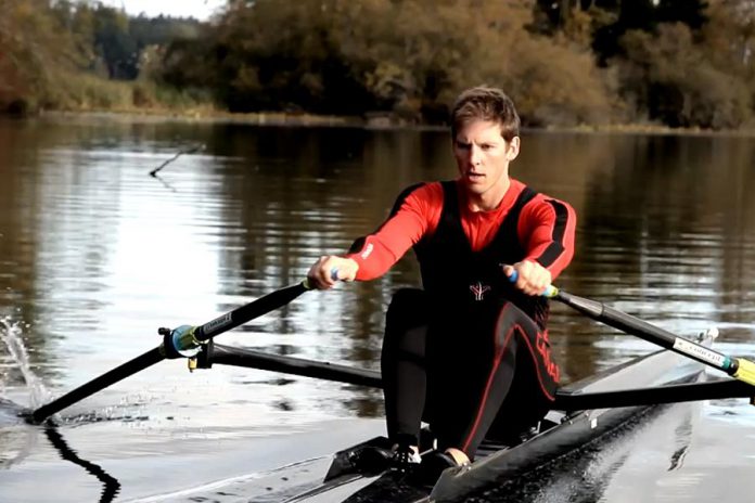 Peterborough resident Jeremiah Brown has written "The 4 Year Olympian", documenting his four-year journey from a novice rower to an Olympic medalist. (Photo courtesy of Jeremiah Brown)