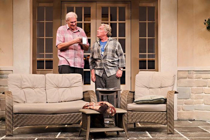 "Jonas and Barry in the Home" is about two seniors who meet in an assisted living home and stars Norm Foster as Jonas and David Nairn as Barry.  (Photo: Drayton Entertainment)