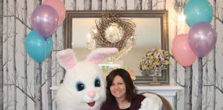 The Easter Bunny returns to Village Dental Centre in Lakefield on Easter Monday (April 2) for free photos, cookies, beverages, and a prize raffle. (Photo: Village Dental Centre)