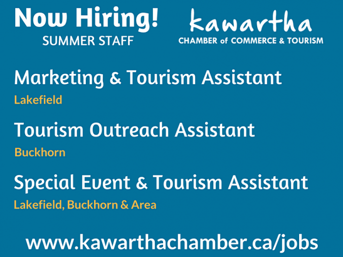 Chamber 2018 summer staff positions  