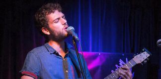 Guelph's Samson Wrote (Sam Boer) brings his acoustic-based experimental folk-rock to The Garnet in downtown Peterborough on Wednesday, April 4th. Last year's Peterborough Folk Festival Emerging Artist Mary-Kate Edwards will be opening. (Photo: Aven Hoffarth)