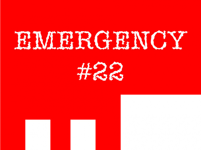 Emergency #22 is presented in three programs at Market Hall Performing Arts Centre and The Theatre on King in downtown Peterborough from March 22 to 24, 2018.