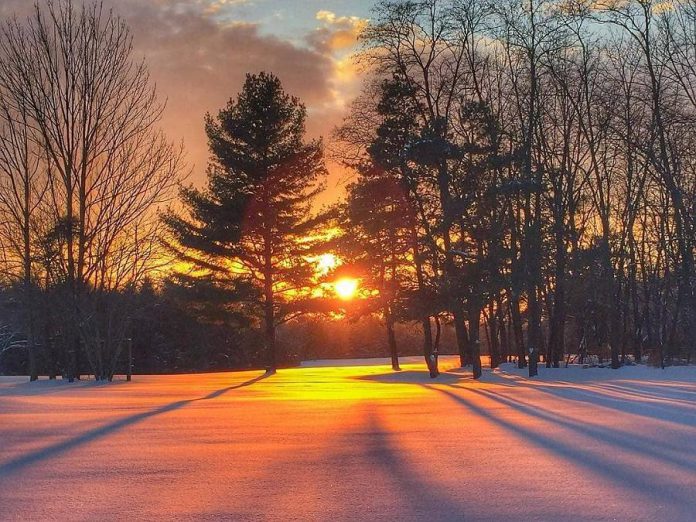 Our most popular photo on Instagram during February, with more than 7,000 views, was this sunset by Rachel Patrick of Clarington. (Photo: Rachel Patrick @rachelpatrick123 / Instagram)