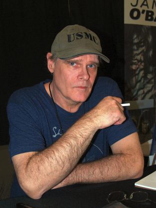 "The Crow" creator James O'Barr at the East Coast Comicon in 2016.  He will be attending the Peterborough Comic Con on April 22, 2018. (Photo: Luigi Novi / Wikimedia Commons)