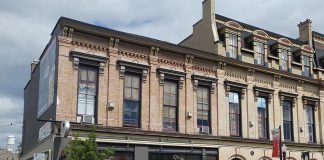 The Black Horse Pub and Restaurant is located at at 452 George Street North in downtown Peterborough. (Photo: National Trust for Canada)
