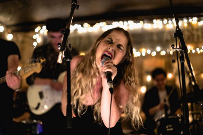 It's Canadian singer-songwriter night at The Garnet in downtown Peterborough on Sunday, April 15th when Kenora native Brooklyn Doran plays her "sad girl folk" along with Montreal's Sweet Roger, Gananoque's Nolan Hubbard, and Peterborough's own St. Homer. (Photo: Brooklyn Doran / Facebook)