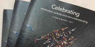 The Canadian Canoe Museum held its annual general meeting on April 25, 2018 where it reviewed highlights from 2017, its 20th anniversary year, and announced the appointment of three new board members: Dr. Jenny Ingram, Vicky Grant, and Kevin Malone. (Photo courtesy of The Canadian Canoe Museum)
