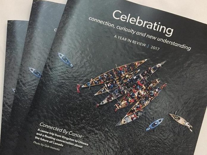 The Canadian Canoe Museum held its annual general meeting on April 25, 2018 where it reviewed highlights from 2017, its 20th anniversary year, and announced the appointment of three new board members: Dr. Jenny Ingram, Vicky Grant, and Kevin Malone. (Photo courtesy of The Canadian Canoe Museum)