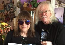 Peterborough musicians Gailie and Rick Young have some good news to share: not only was their debut record "The Lost Album" praised by music critic and author Bob Mersereau, but Rick is now cancer free. (Photo courtesy of Rick and Gailie)