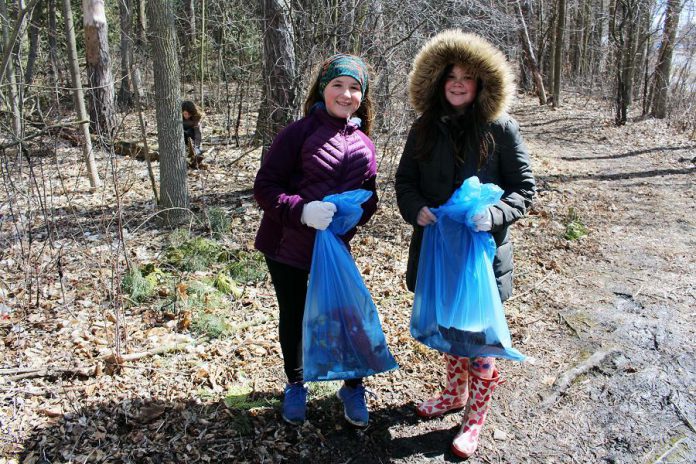 The King George Public School students have a keen understanding about litter and its harmful effects on the environment and on wildlife. (Photo courtesy of GreenUP)