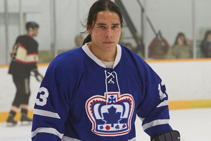 Ajuawak Kapashesit portrays Saul Indian Horse as an adult. (Photo courtesy of Elevation Pictures)