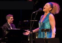 Opera singer Measha Brueggergosman, accompanied by her band and the Powerhouse Fellowship Soul Choir, will sing a selection of her "Songs of Freedom" African-American spirituals at Showplace Performance Centre on Saturday, April 28, 2018. The event includes an optional VIP reception hosted by Peterborough Symphony Orchestra Music Director and Conductor Michael Newnham. (Photo: Rhombus Media)