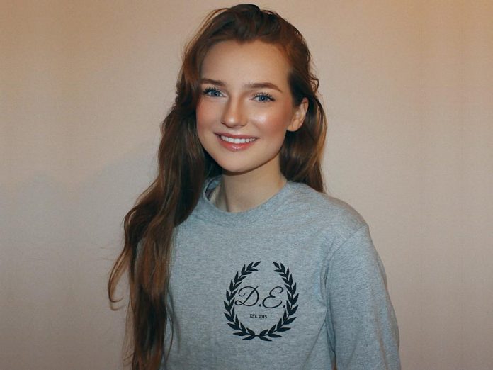 Young entrepreneur Brigh Findlay-Shields used her competitive spirit to launch her Summer Company online business, Darling Equine, in 2015 when she was only 16 years old. The business started selling bridle charms and has now expanded to selling apparel and accessories through Shopify and Etsy. (Photo courtesy of Brigh Findlay-Shields)