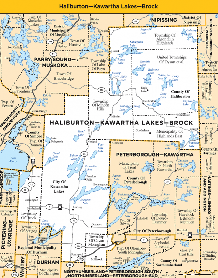 Haliburton-Kawartha Lakes-Brock electoral district