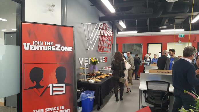 Venture13 in Cobourg features The VentureZone, a flexible co-working and business accelerator space for technology startups and entrepreneurs supported by the Northumberland Community Futures Development Corporation. (Photo: Jeannine Taylor / kawarthaNOW.com)