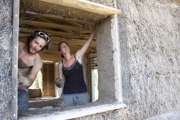  While Camp Kawartha has been showcasing sustainable building features at its Environment Centre since 2009 (such as these straw bale walls), the not-for-profit organization is raising funds to build Canada's first certified living building. (Photo: Camp Kawartha)