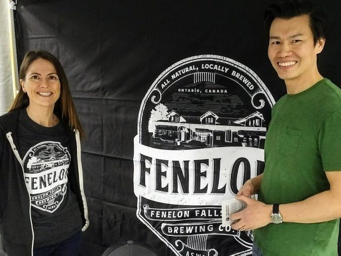 Agatha and Vinh Mac are in the process of opening the Fenelon Falls Brewing Co. In the meantime, you can taste their beer at local restaurants beginning on the May long weekend and at their Beer Release Party on June 15, 2018. (Photo courtesy of Fenelon Falls Brewing Co.)