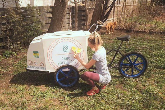 Pedal Parlor Co. is bringing back the nostalgic ice cream bike back to Peterborough. (Photo courtesy of Pedal Parlor Co.)