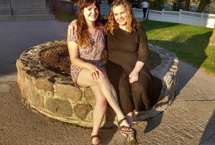 Musical director Bethany Brown with her mother, writer/director Ida Brown. (Photo: Sam Tweedle / kawarthaNOW.com)