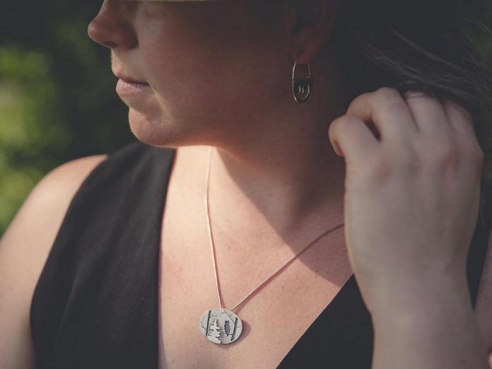 Chantel Stovell of Olive Cedar Studio creates one-of-a-kind, hand-crafted one-of-a-kind jewellery inspired by the Canadian natural world. (Photo: Olive Cedar Studio / Facebook)